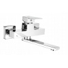 Laveo Kvadrato BLQ 080D Chrome Washbasin faucet (Laveo Kvadrato BLQ 080D Chrome Washbasin faucet)