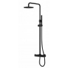 Steinberg 100 - Sprchový set s termostatom, priemer 20 cm, matná čierna 100 2721 S