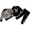 Teplaková súprava - Vedci pre deti pre deti deti veľkosti 116 (Minnie Tracksuit Set 3 Čiastočná leopardová tlač)