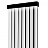 Lamelový panel - garniža s LED osvetlením - 48,4 cm - Biela Capri Odtieň dosky: K351RT
