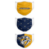 Roušky Nashville Predators FOCO - set 3 kusy EU Veľkosť: dospělá velikost