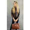Max Original Leather Dámska kožená bunda LEA-2 brown (L 46-48) - Brown - L