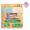 Spontex Microfibre Recyclingfasern mikroutierka z recyklovaných vlákien 30 x 30 cm 2 ks