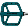 Pedál RockBros, PL,LSL Flat nylon, 9/16, modrý