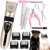 ELEKTRICKÝ STROJČEK NA STRIHANIE ZVIERAT 11 DIELOV TICHÝ BEZDRÔTOVÝ