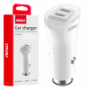 Amio 03884 Nabíječka do auta 2xUSB-C 40W 12/24V -