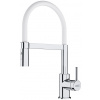 Franke FC 6088.031 LINA Drezová batéria s flexibilným ramenom, chróm/biela 115.0626.088