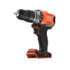BLACK+DECKER Náradie - 18V AKU vŕtačka s príklepom, bez batérie a nabíjačky BCD383XN-XJ