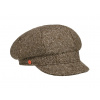 8-dielna bekovka od Mayser - Coco Tweed Newsboy Cap - hnedý tvíd (béžová) Veľkosť: 57 cm (M)