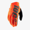 100% BRISKER Glove Fluo Orange/Black Youth - MD