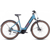 Elektrokolo Cube Nuride Hybrid Performance 625 Allroad metalblue´n´red 2024 S 50 cm