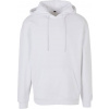 BUILD YOUR BRAND BB 006 / Pánska oversize mikina s kapucňou z ťažkej bavlny - white L