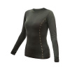 SENSOR MERINO AIR dámské triko dl.rukáv olive green 22200005-01