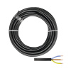 Silový kábel H03 VV-F 3G0,75 mm² 10 m čierna