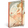 Alfons Mucha Notes Obrázok linajkový 13 x 21 cm