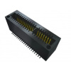 Samtec Hranový konektor, řada: MEC1, rozteč: 1 mm Vnitřní, počet kontaktů: 40, počet řad: 2, orientace těla: Svislé,