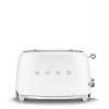 Smeg TSF01WHMEU toustovač / topinkovač, 2 toasty, 6 úrovní opékání, zásuvka na drobky, styl. 50. let, matně bílá (TSF01WHMEU)