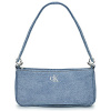 Calvin Klein Jeans Tašky cez rameno DENIM SHOULDER POUCH W/STRAP Modrá