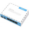 MikroTik RouterBOARD RB941-2nD, Hap-Lite, 650 Mhz CPU, 32 MB RAM, 4 x LAN, 2.4 Ghz, 802.11b / g / n, ROS L4, case, PSU