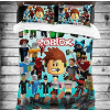 Posteľné obliečky - Sada posteľnej bielizne Wangshuai 160 cm x 200 50x70cm (ROBLOX Bedding Set 160x200 2 vankúše)