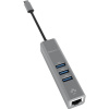 Terratec CONNECT C2 USB-C® (USB 3.1) MultiPort húb sivá; 251735