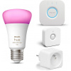 Philips HUE Bridge EÚ + Philips Hue Motion Sensor EÚ + Philips Hue 1× Smart plug BE/FR + Philips Hue