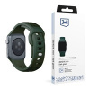 3mk Silicone Watch Strap pro Apple 38/40/41 mm Dark Green 5903108565592