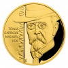 Česká mincovna zlatá mince Rok 1920 - Prezident T. G. Masaryk 2020 proof