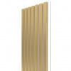 VZOREK - WALL CONCEPT akustický panel zlatá, biely filc + MDF, 240x135x21 mm