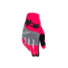 ALPINESTARS rukavice TECHSTAR, ALPINESTARS (černá/růžová fluo) 2025 - L