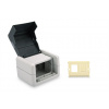DIGITUS Zásuvka modulární 2 port, neosadená na omietku, OUTDOOR IP44 DN-93844-OD-2