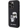 Karl Lagerfeld PU Saffiano Karl and Choupette NFT iPhone 14 Pro čierne