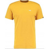 Vans Left Chest Logo Yellow White Pánske Trička Veľkosť XL