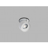 LED2 21507331D Zapustené bodové svietidlo KLIP LED, 11W, 3000K, 770lm, IP20, čierna/biela, DALI/PUSH