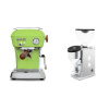 Ascaso Dream PID, Fresh Pistachio + Rocket Espresso FAUSTINO 3.1, white