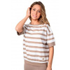 Dámská halenka 1256_04 HAJDAN cappucino XL