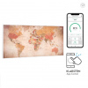 Air Art 700 W Wifi Smart infrapanel World Map