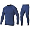 Brubeck Thermo Extreme Blue Underwear. (Meska Thermoactive Lingerie Brubeck Set - M)
