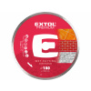 EXTOL Kotúč rezný diamantový plný 180mm EXTOL 108734