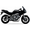 NÁLEPKY JUULA PRE YAMAHA FZ6 S FAZER 2005 TMAVO ŠEDÁ DNMB
