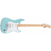 Fender Squier FSR Sonic® Stratocaster® HSS, Maple Fingerboard, White Pickguard, Tropical Turquoise