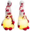 Vianočný škriatok LED YX058 36cm biely