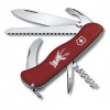 Nôž vreckový Victorinox HUNTER s poistkou, červený