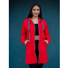 Pohodlná mikina s kapucňou VSB SOPHIA červená na zips, ZVOĽTE VEĽKOSŤ OBLEČENIA 2XL/3XL