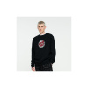 SANTA CRUZ mikina - Daylight Dot Front Crew Black (BLACK) veľkosť: M