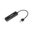 Natec Dragonfly rozbočovač 3x USB 2.0 HUB + RJ45 NHU-1413