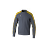 ERIMA EVO STAR MIKINA PŘES HLAVU - PÁNSKÁ - Šedá, Žlutá - veľkosť L