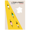 Plagát, Obraz - le Tour de France, Poster Paperago, 26.7 × 40 cm