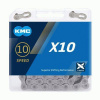 Kmc X10 sivý BOX reťaz