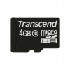 Transcend 4GB microSDHC (Class 10) paměťová karta (bez adaptéru) (TS4GUSDC10)